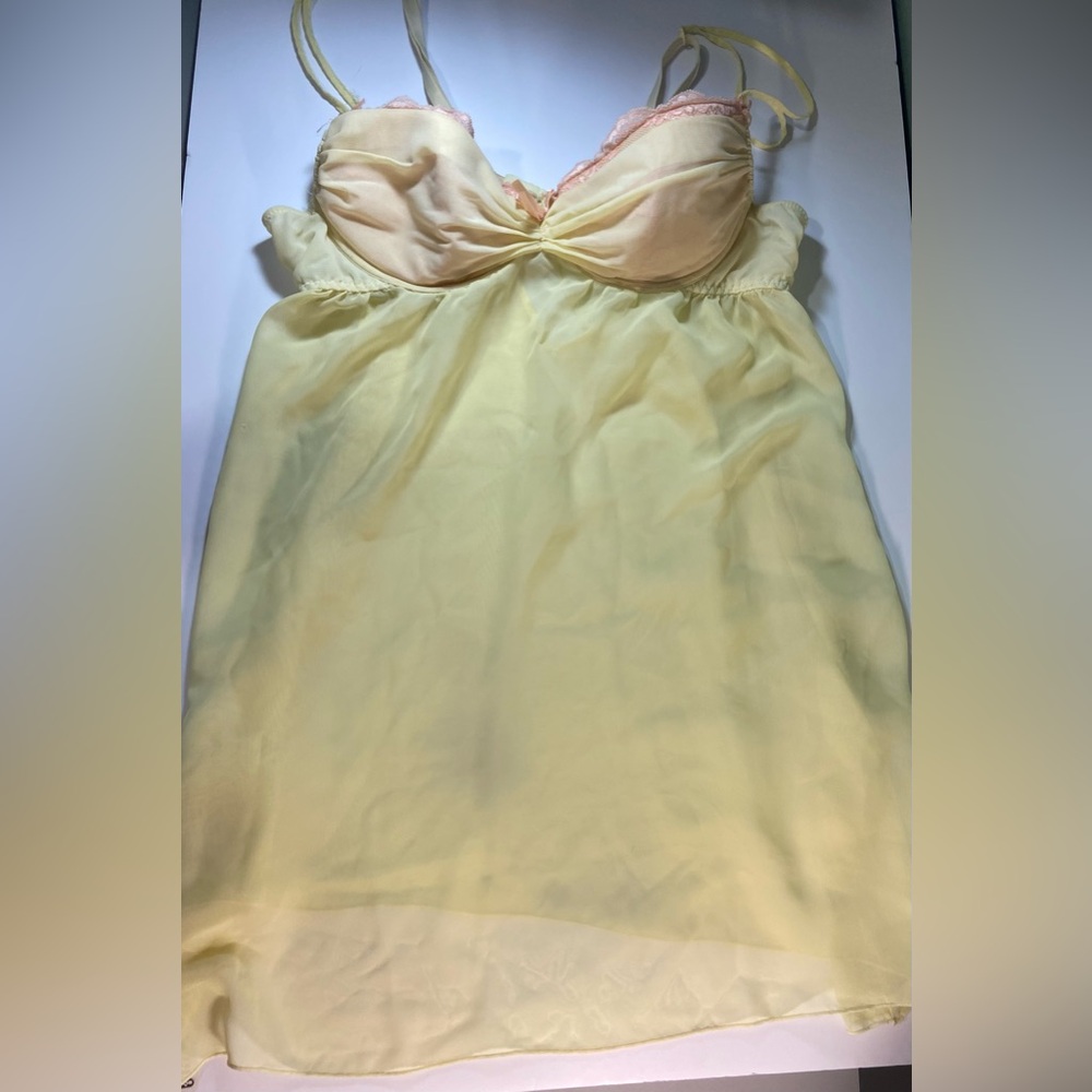 La Vie En Rose Yellow Chemise